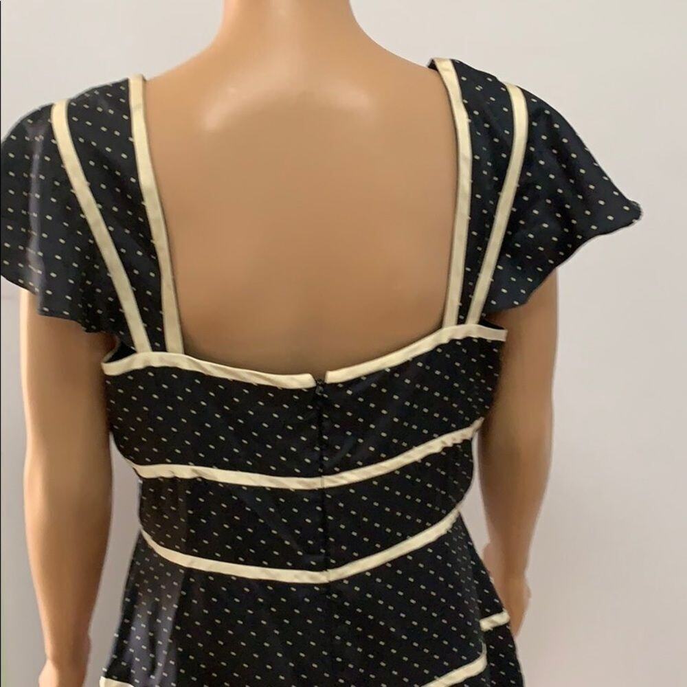 PHILLIPS DICAPRIO POLKA DOT FIT & FLARE‎ DR… - Picture 6 of 8